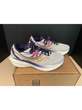 New! Womens Saucony Triumph 20 Prospect Glass Running Shoes. Size 10. Awesome!